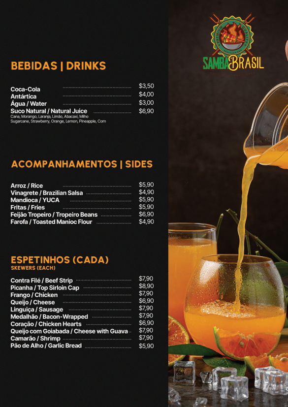 Menu Page 2